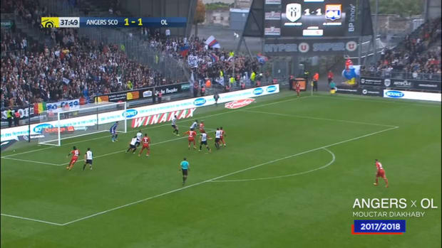 Lyon's top five goals at Angers